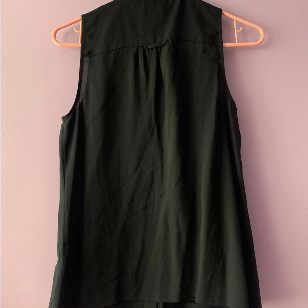 J. Crew 100% Silk Neck-Tie Blouse - Picture 12 of 12